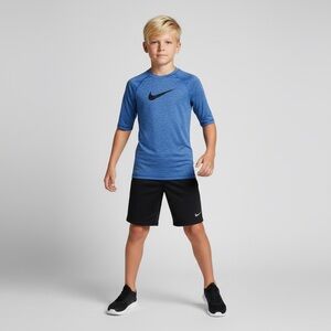 Nike Kids Blue Rash Guard Shirt size 10-12